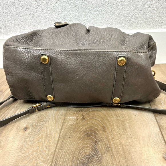 Marc Jacobs Original Baby Groove Leather Gray Purse - Picture 4 of 16